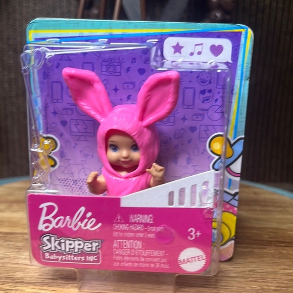 NIP Barbie Skipper Babysitters Inc. Baby Doll - Picture 5 of 10